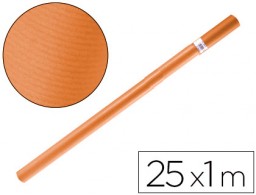 Papel kraft verjurado Liderpapel naranja rollo 25x1 m.